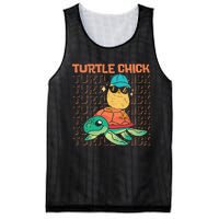 Sea Turtle Tortoise Chicken Turtle Chick Mesh Reversible Basketball Jersey Tank