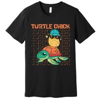 Sea Turtle Tortoise Chicken Turtle Chick Premium T-Shirt