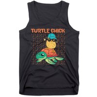 Sea Turtle Tortoise Chicken Turtle Chick Tank Top