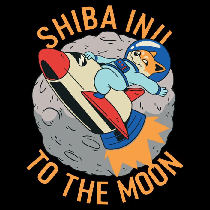Shiba To The Moon Fox Rocket Ship Impact Tech Backpack
