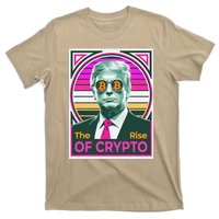 Sarcastic Trump The Rise Of Crypto Bitcoin President Meme T-Shirt