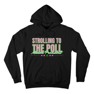 Strolling To The Poll President Kamala Harris 2024 Hoodie