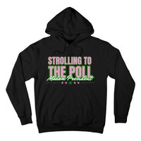 Strolling To The Poll President Kamala Harris 2024 Hoodie