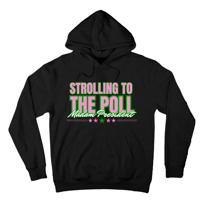 Strolling To The Poll President Kamala Harris 2024 Hoodie