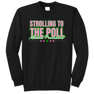 Strolling To The Poll President Kamala Harris 2024 Sweatshirt