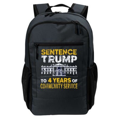 Sentence Trump To 4 Years Of Community Service Daily Commute Backpack