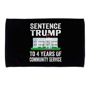 Sentence Trump To 4 Years Of Community Service Political Microfiber Hand Towel