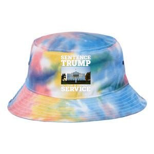 Sentence Trump To 4 Years Of Community Service White House Tie Dye Newport Bucket Hat