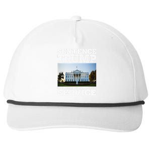 Sentence Trump To 4 Years Of Community Service White House Snapback Five-Panel Rope Hat