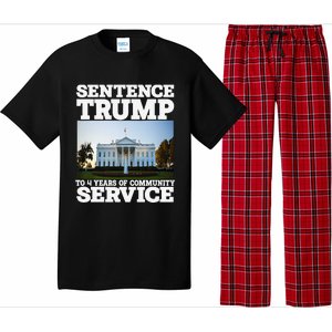 Sentence Trump To 4 Years Of Community Service White House Pajama Set