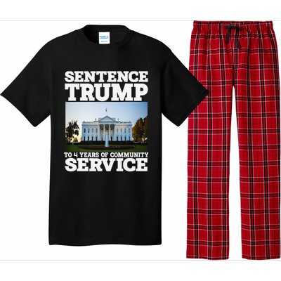 Sentence Trump To 4 Years Of Community Service White House Pajama Set