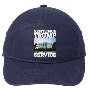 Sentence Trump To 4 Years Of Community Service White House 7-Panel Snapback Hat