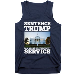 Sentence Trump To 4 Years Of Community Service White House Tank Top