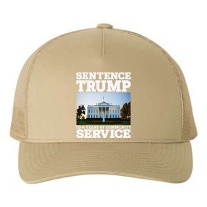 Sentence Trump To 4 Years Of Community Service White House Yupoong Adult 5-Panel Trucker Hat