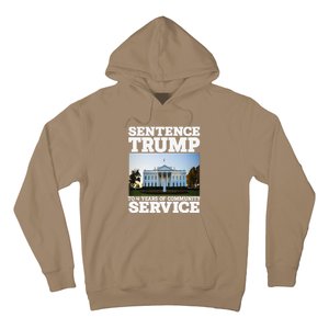 Sentence Trump To 4 Years Of Community Service White House Hoodie