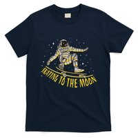 Skating To The Moon Astronaut T-Shirt