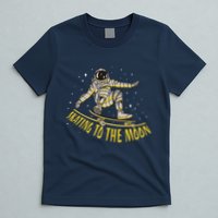 Skating To The Moon Astronaut T-Shirt