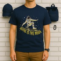 Skating To The Moon Astronaut T-Shirt