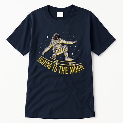 Skating To The Moon Astronaut Tall T-Shirt