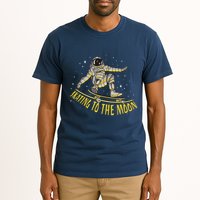 Skating To The Moon Astronaut Tall T-Shirt