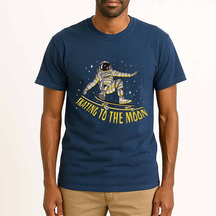 Skating To The Moon Astronaut Tall T-Shirt