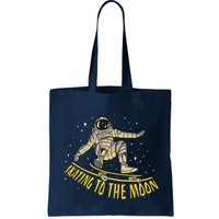 Skating To The Moon Astronaut Bag