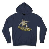 Skating To The Moon Astronaut Tall Hoodie