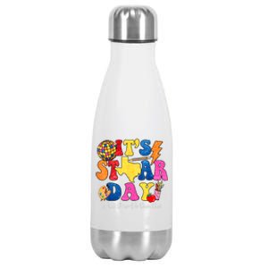 Staar Testing Test Day DonT Stress Do Your Best Teacher Stainless Steel Insulated Water Bottle