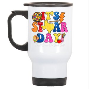 Staar Testing Test Day DonT Stress Do Your Best Teacher Stainless Steel Travel Mug