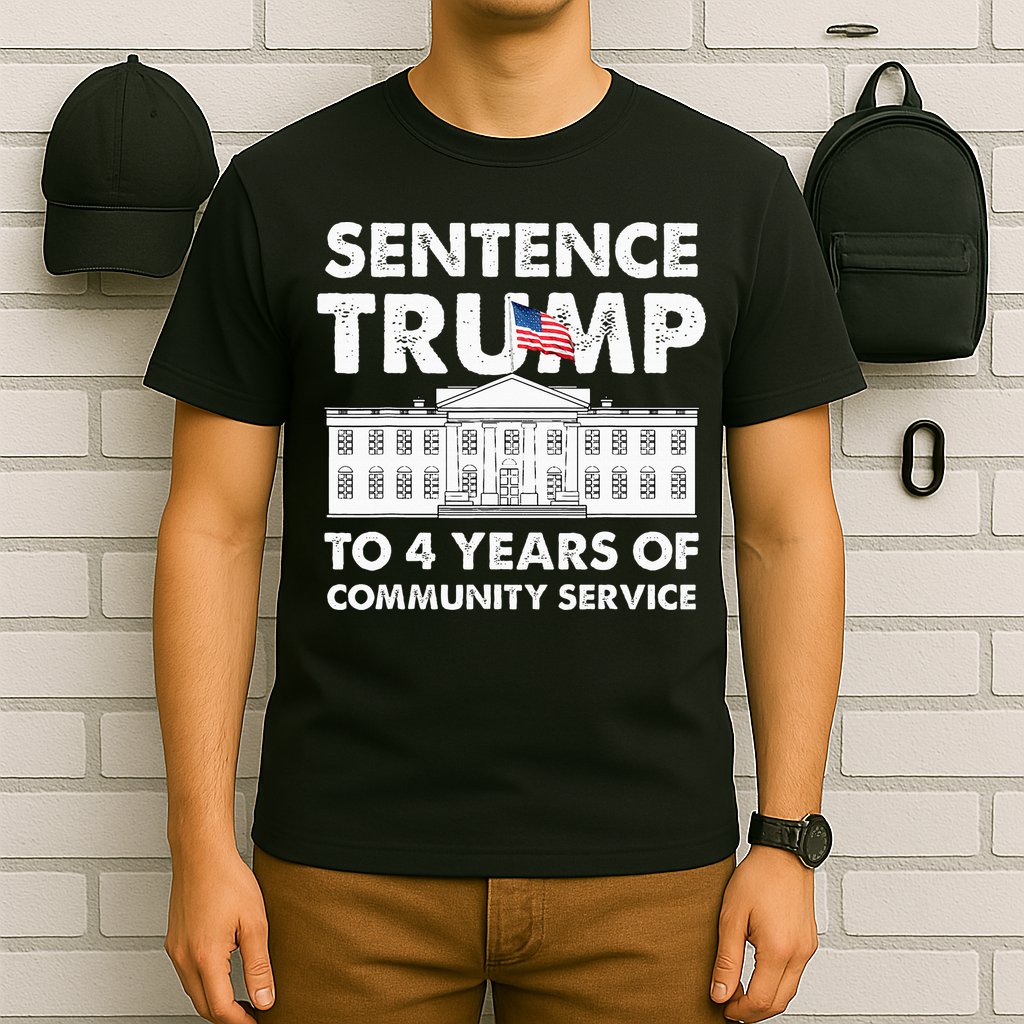 Sentence Trump To 4 Years Of Community Service Trump T-Shirt
