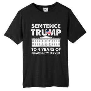 Sentence Trump To 4 Years Of Community Service Trump Tall Fusion ChromaSoft Performance T-Shirt