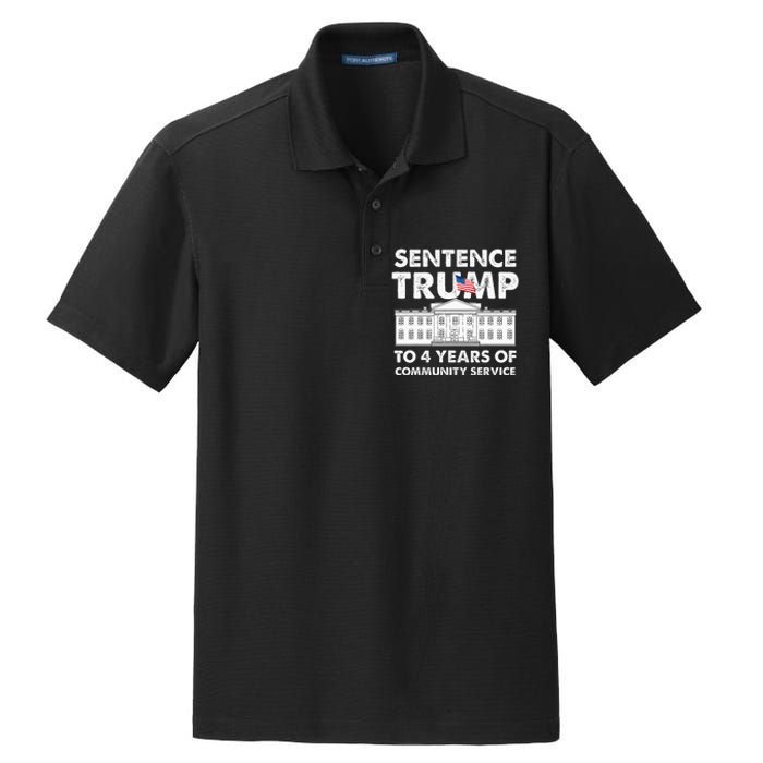 Sentence Trump To 4 Years Of Community Service Trump Dry Zone Grid Polo