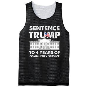 Sentence Trump To 4 Years Of Community Service Trump Mesh Reversible Basketball Jersey Tank