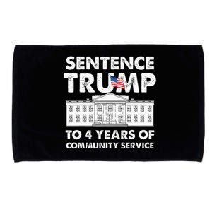 Sentence Trump To 4 Years Of Community Service Trump Microfiber Hand Towel