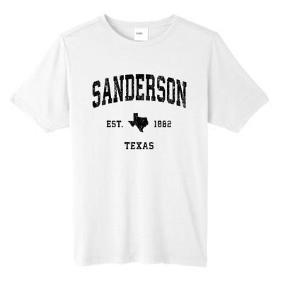 Sanderson Texas Tx Vintage Established Athletic Sports Design Tall Fusion ChromaSoft Performance T-Shirt