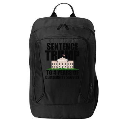 Sentence Trump To 4 Years Of Community Service City Backpack