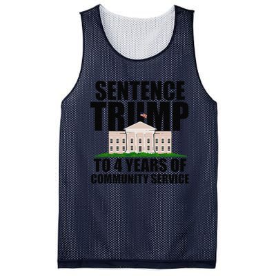 Sentence Trump To 4 Years Of Community Service Mesh Reversible Basketball Jersey Tank