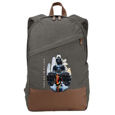 Su Thay Thich Minh Tue Buddhist Monks Cotton Canvas Backpack