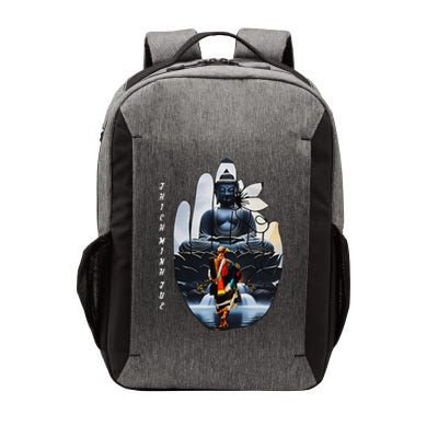 Su Thay Thich Minh Tue Buddhist Monks Vector Backpack