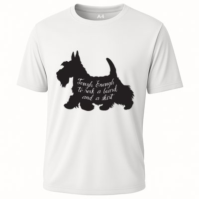 Scottish Terrier Tough Enough To Rock A Beard And A Skirt Performance Shirt