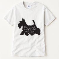 Scottish Terrier Tough Enough To Rock A Beard And A Skirt Tall T-Shirt