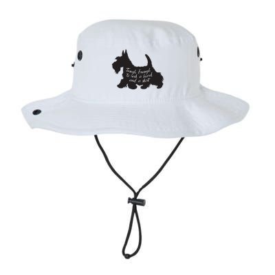 Scottish Terrier Tough Enough To Rock A Beard And A Skirt Bucket Hat