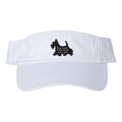 Scottish Terrier Tough Enough To Rock A Beard And A Skirt Visor