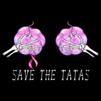 Save The TaTas Halloween Breast Cancer Awareness T-Shirt