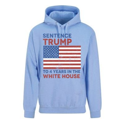 Sentence Trump To 4 Years In The White House Funny Gift Unisex Surf Hoodie