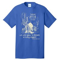 Speaking The Truth In Love Inspirational Christian Cow Gift Tall T-Shirt