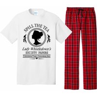 Spill The Tea Lady Whistledowns Pajama Set