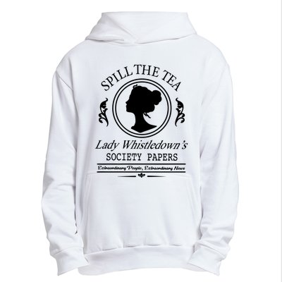 Spill The Tea Lady Whistledowns Urban Pullover Hoodie