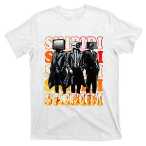 S.K.I.B.I.D.I Toilet Tiviman Birthday B.O.Y Gifts For K.I.D.S A.D.U.L.T.S T-Shirt