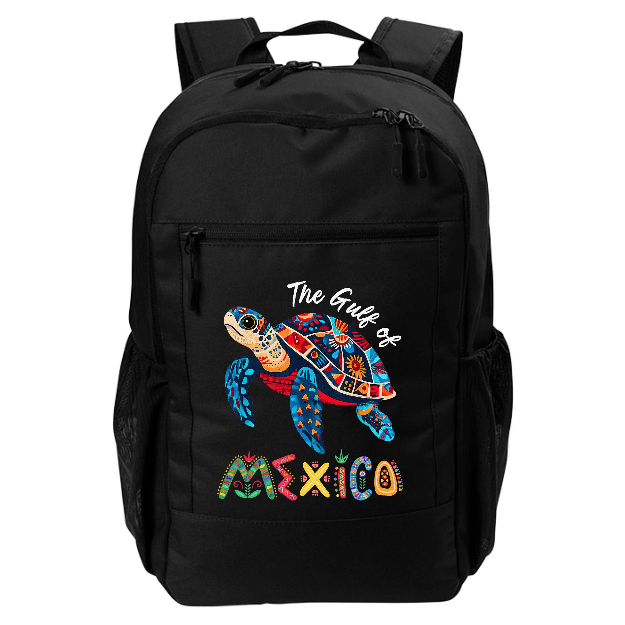 Sea Turtle The Gulf Of Mexico Forever El Golfo De MéXico .Png Backpack